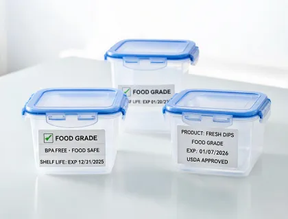 Food plastic containers